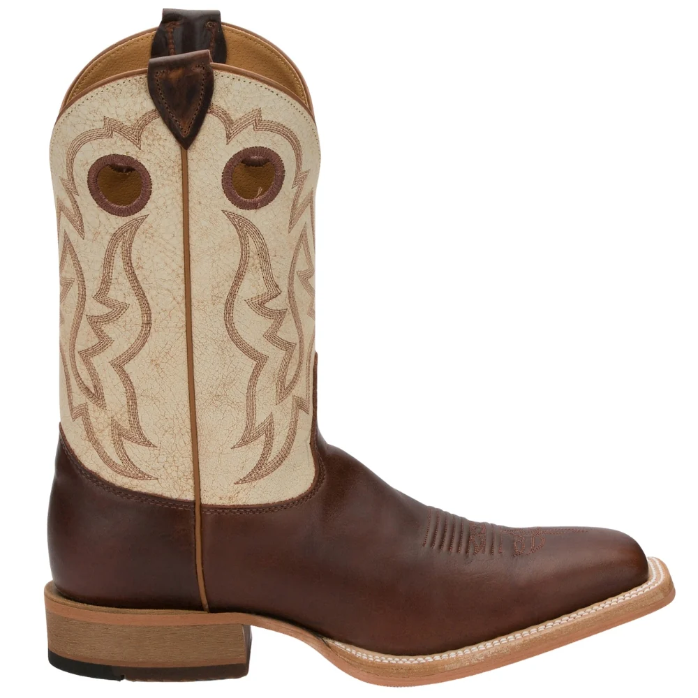 Caddo Square Toe Pull On Cowboy Boots