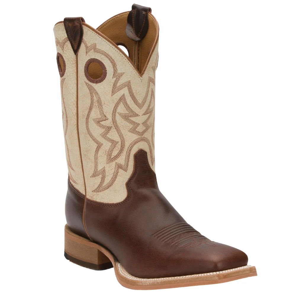 Caddo Square Toe Pull On Cowboy Boots - Image 2