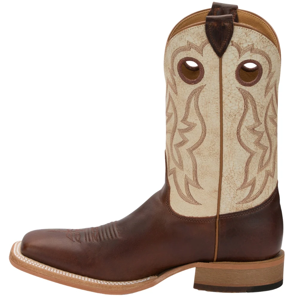 Caddo Square Toe Pull On Cowboy Boots - Image 3
