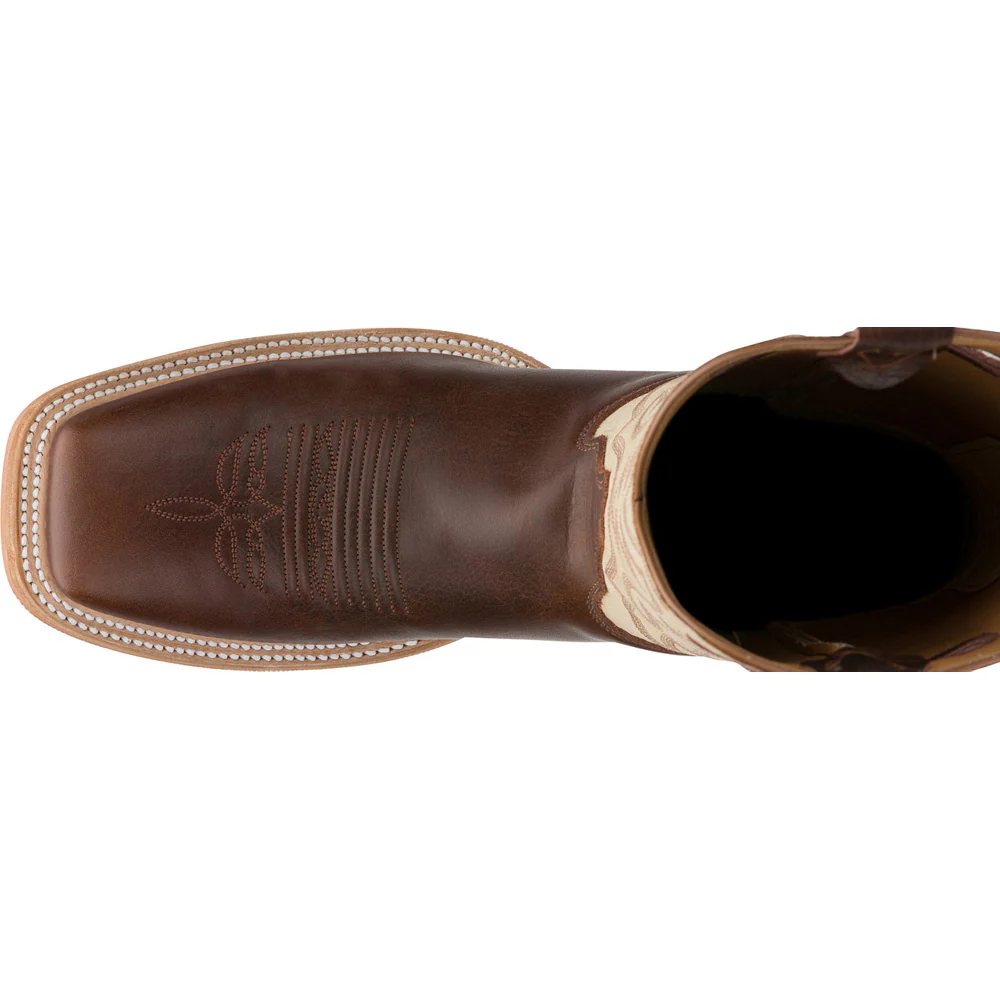 Caddo Square Toe Pull On Cowboy Boots - Image 4