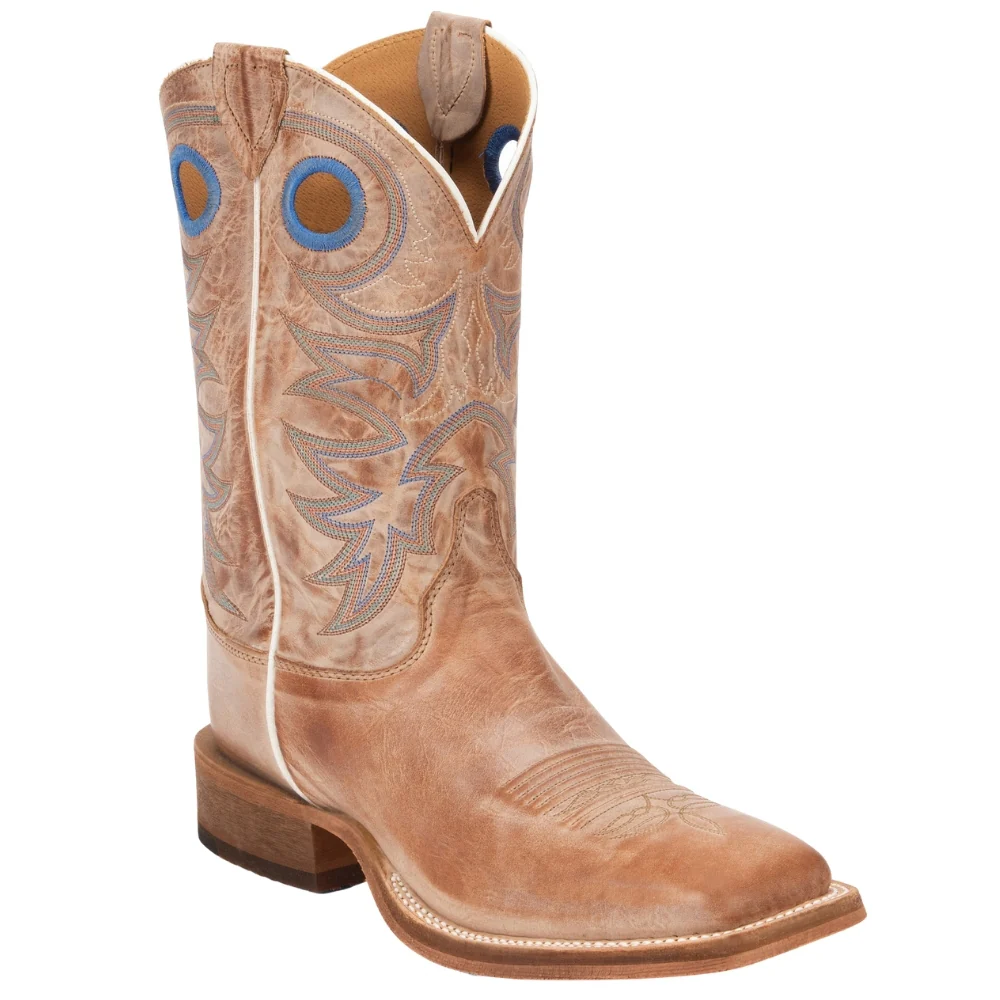 Caddo Square Toe Pull On Cowboy Boots - Image 2