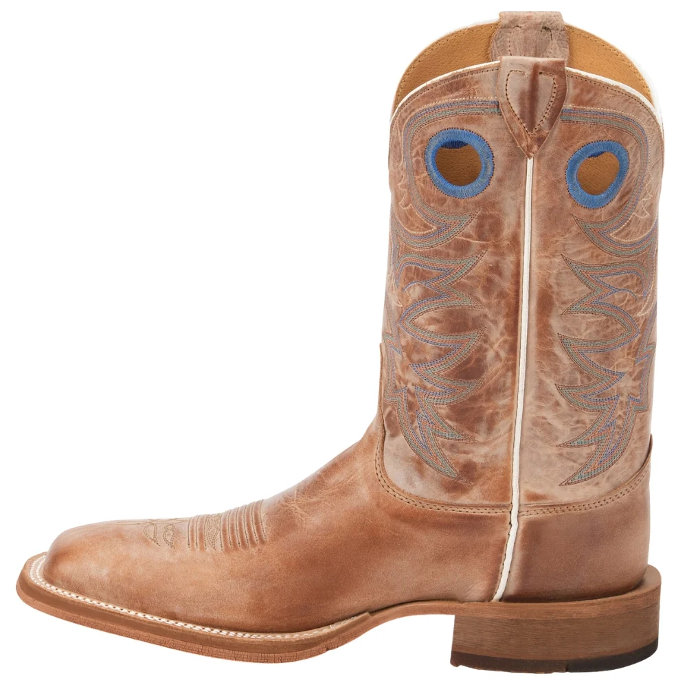 Caddo Square Toe Pull On Cowboy Boots - Image 3
