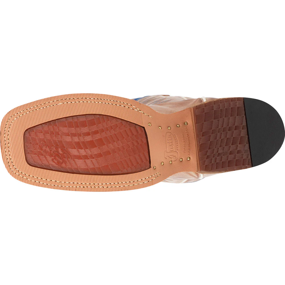 Caddo Square Toe Pull On Cowboy Boots - Image 5