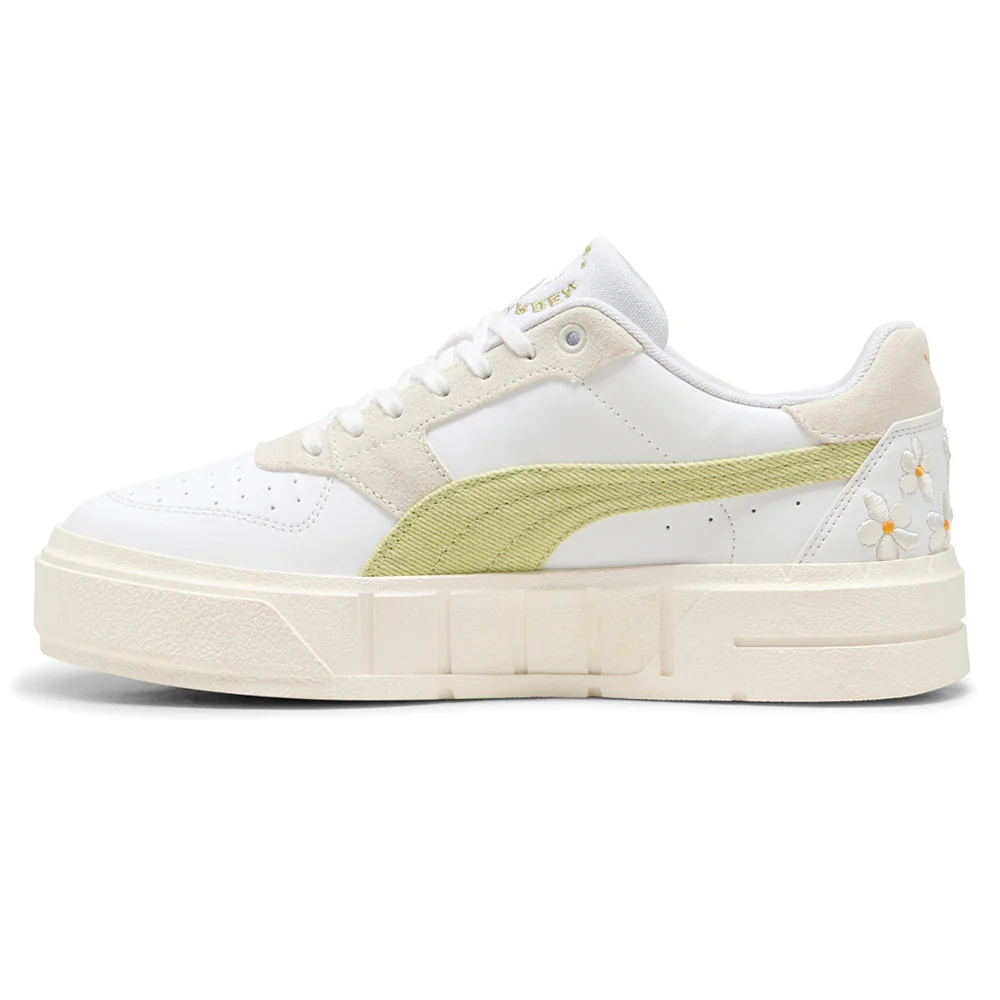 Cali Court Embroidery Lace Up Sneakers - Image 3