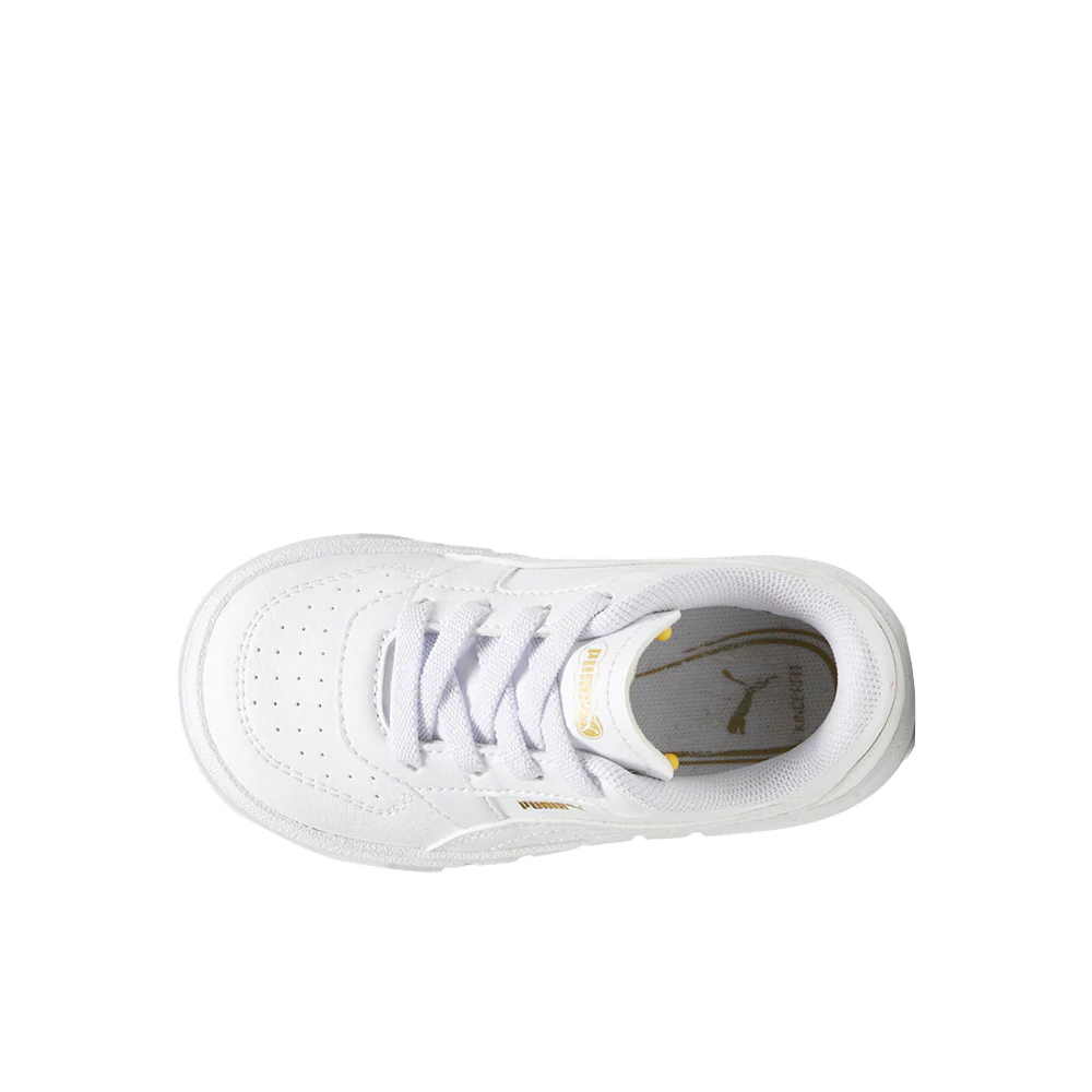 Cali Court Leather Perforated Platform Sneakers (Toddler) - Image 4