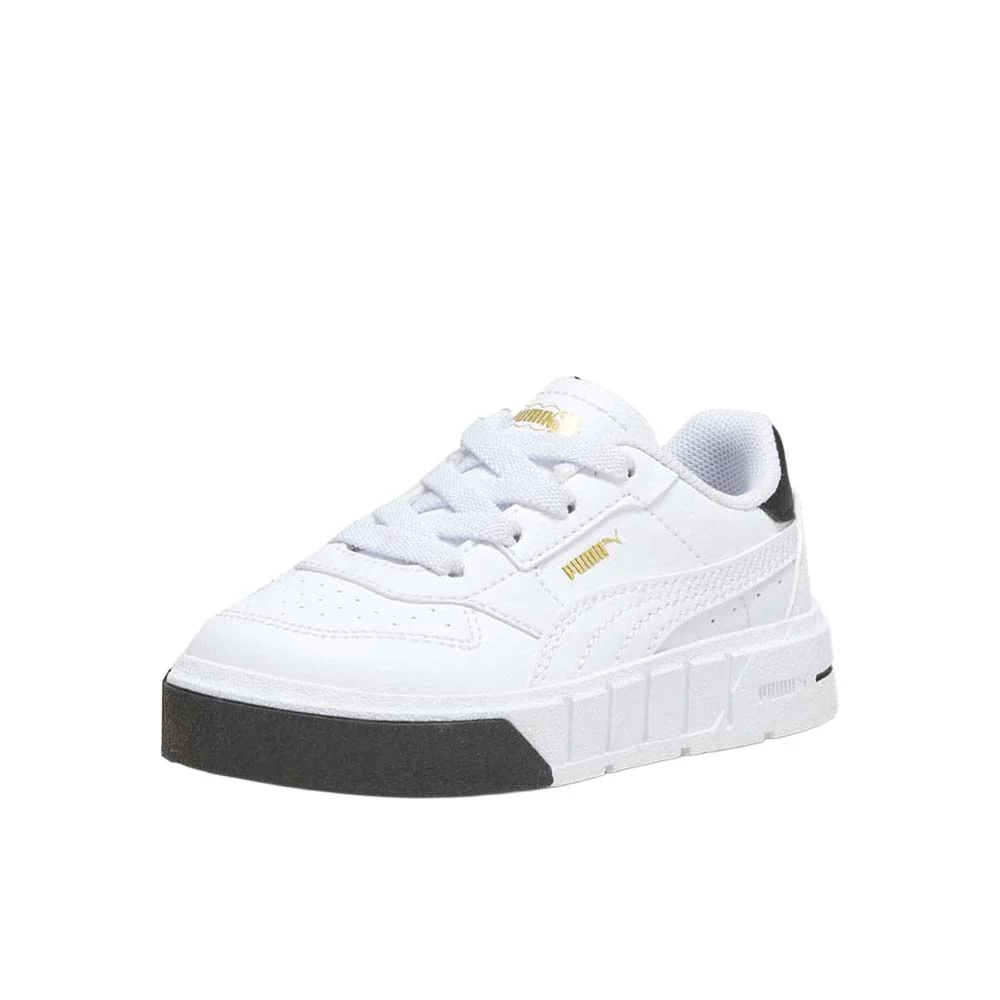 Cali Court Leather Perforated Platform Sneakers (Toddler) - Image 2
