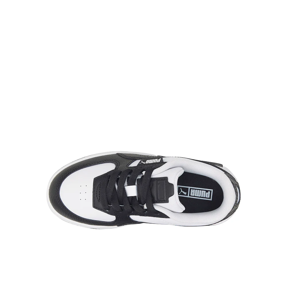 Cali Dream Leather Lace Up Sneakers (Little Kid) - Image 4