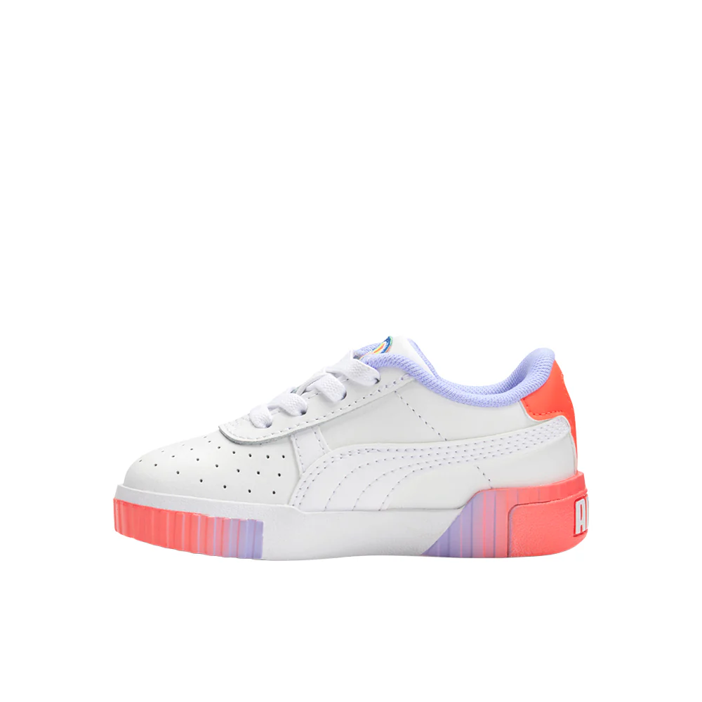 Cali Lollipop Perforated Lace Up Sneakers (Toddler) - Image 3