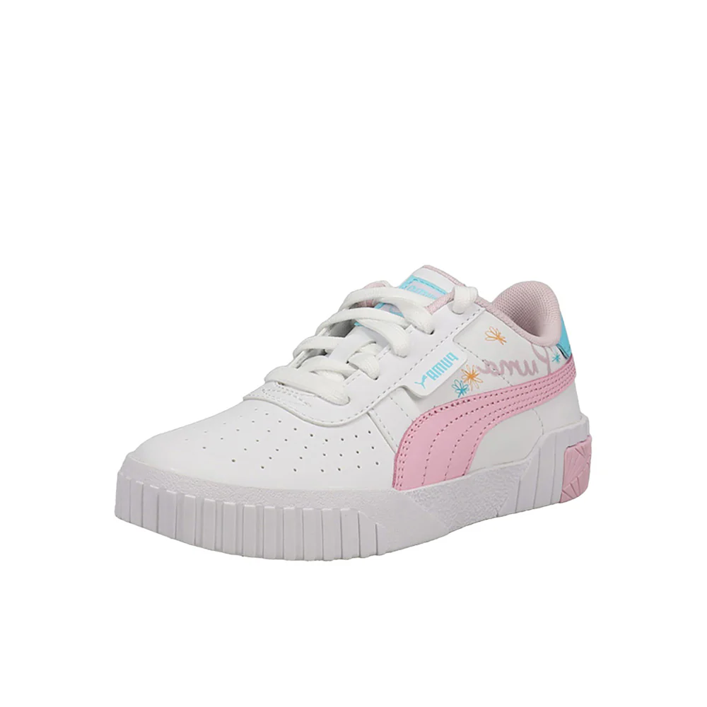 Cali Spring Sketchbook Perforated Lace Up Sneakers (Little Kid-Big Kid) - Image 2
