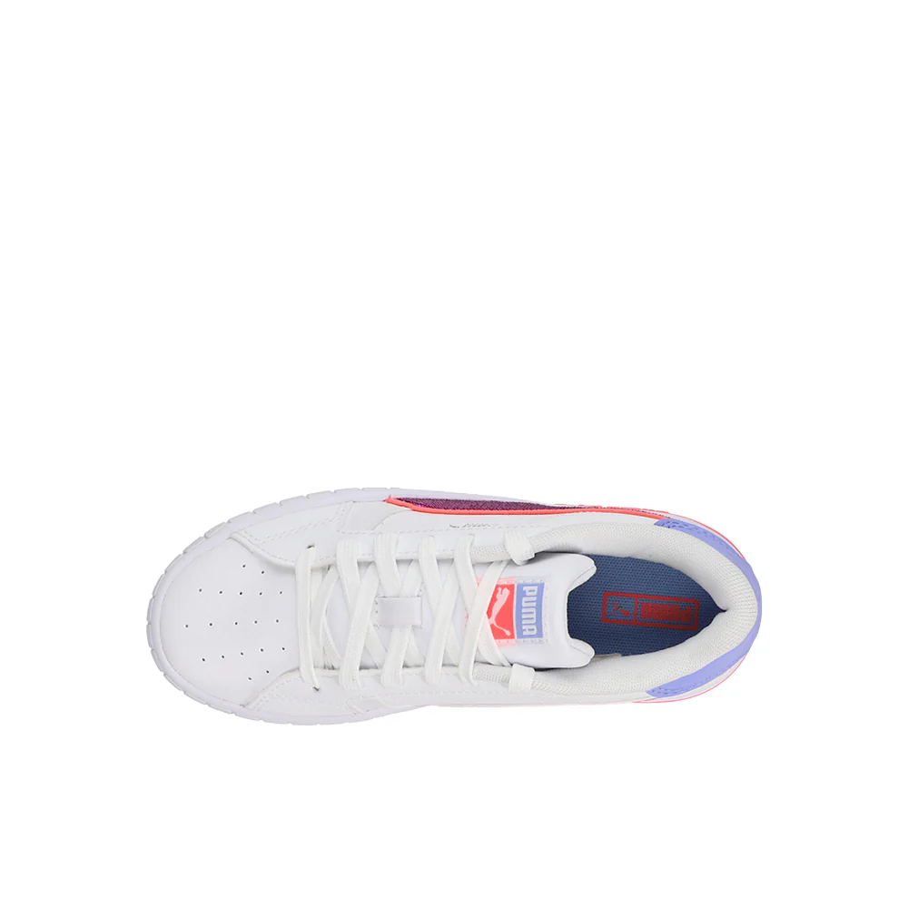 Cali Star Glitzy Lace Up Sneakers (Little Kid-Big Kid) - Image 4