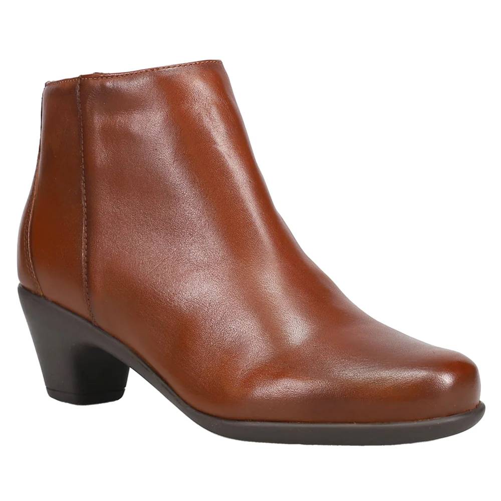 Camira Round Toe Zippered Booties - Image 2