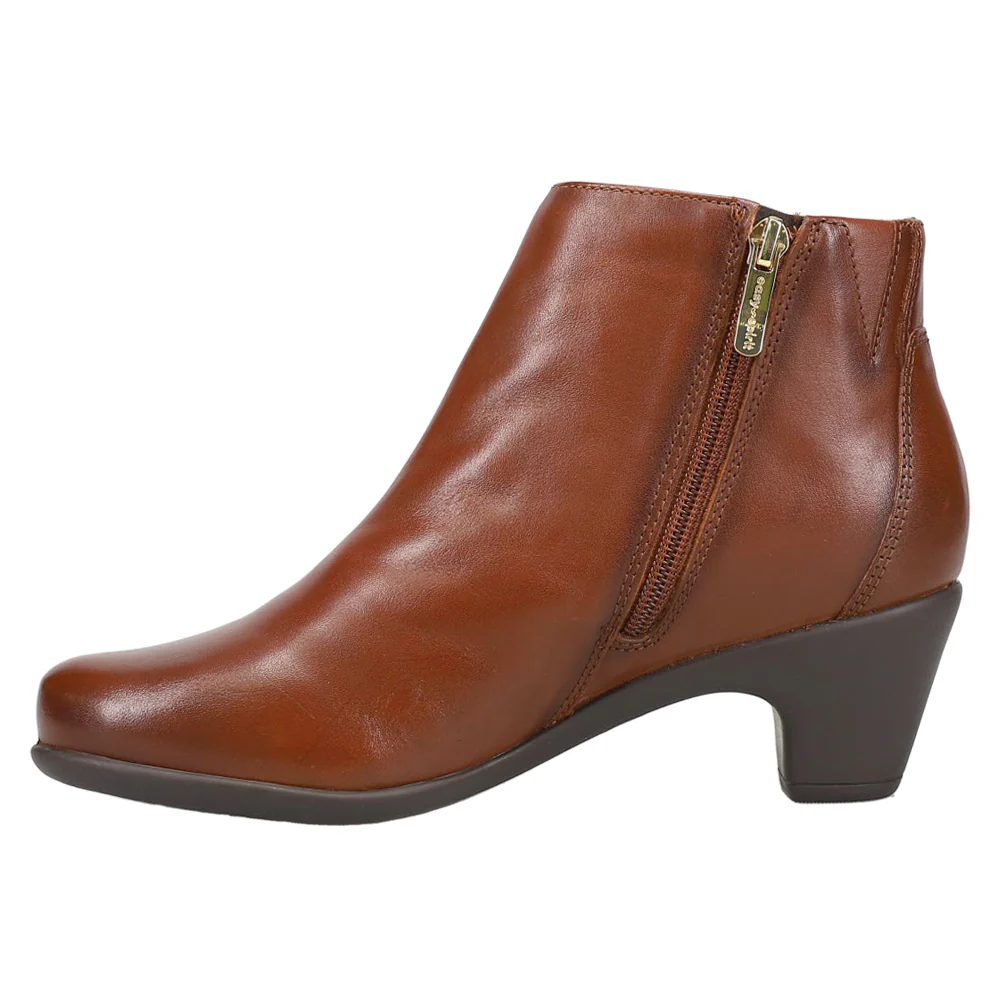 Camira Round Toe Zippered Booties - Image 3
