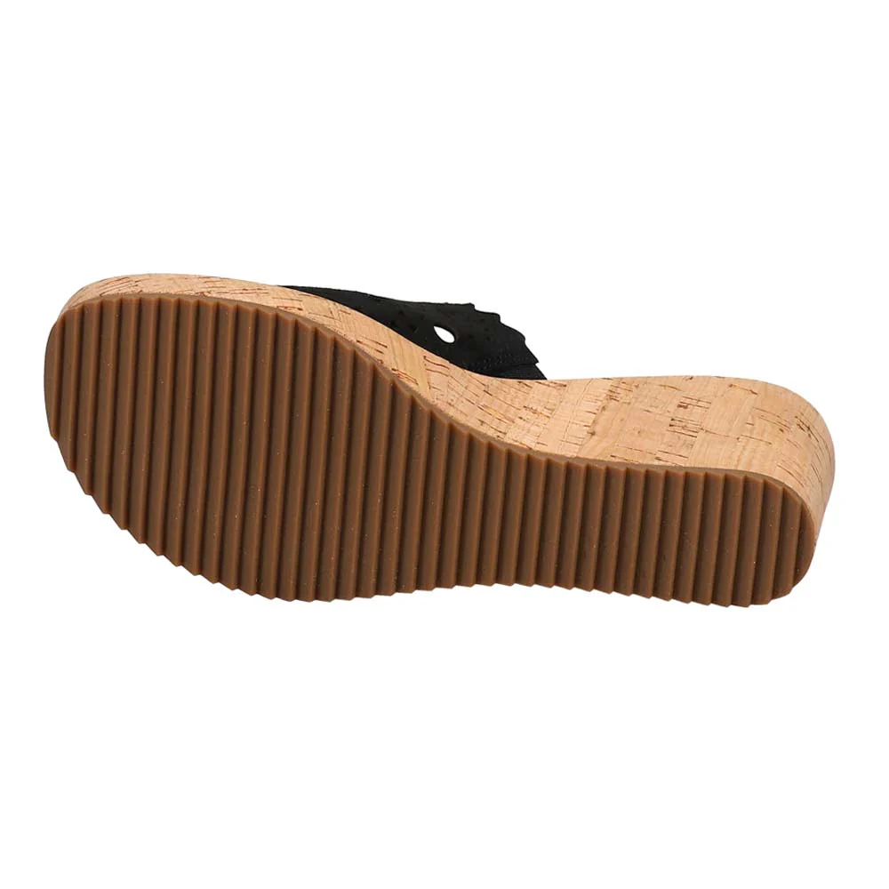 Cammie Cut Outs Cork Wedge Sandals - Image 5