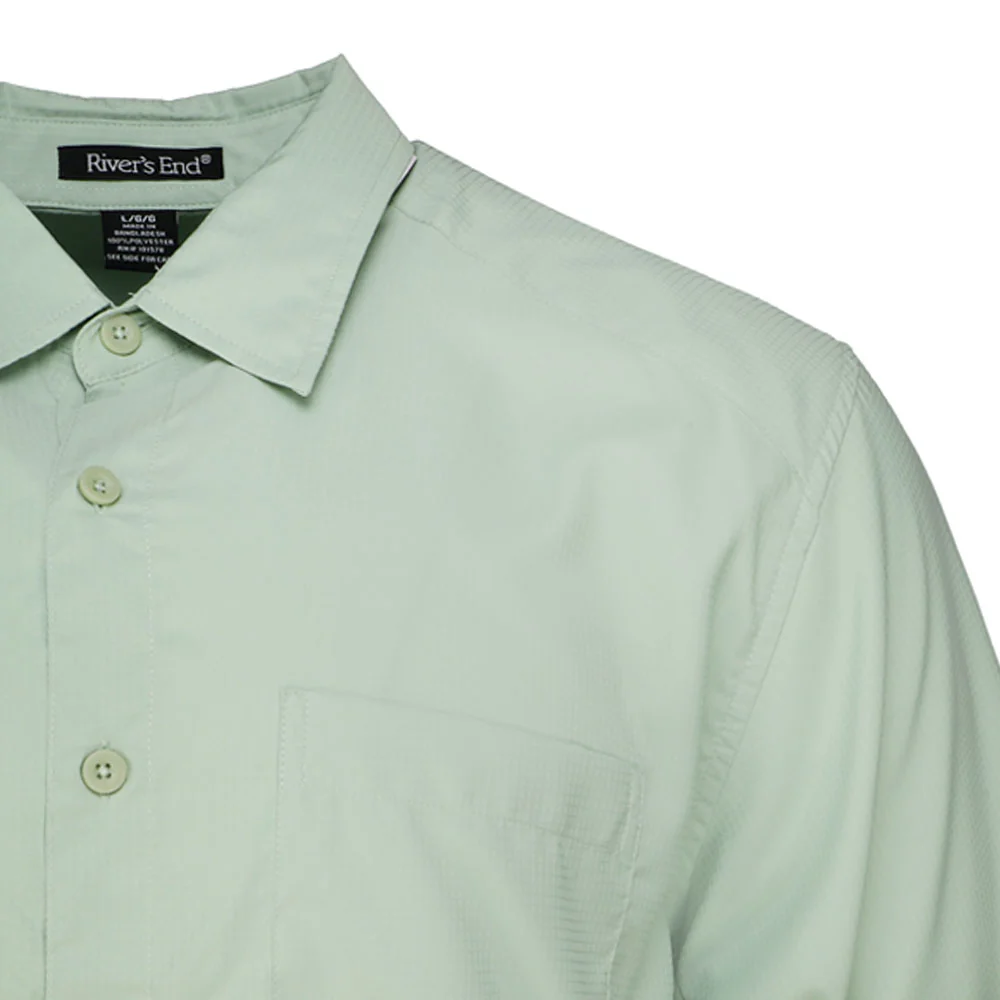 Camp Collared Long Sleeve Button Up Shirt - Image 3
