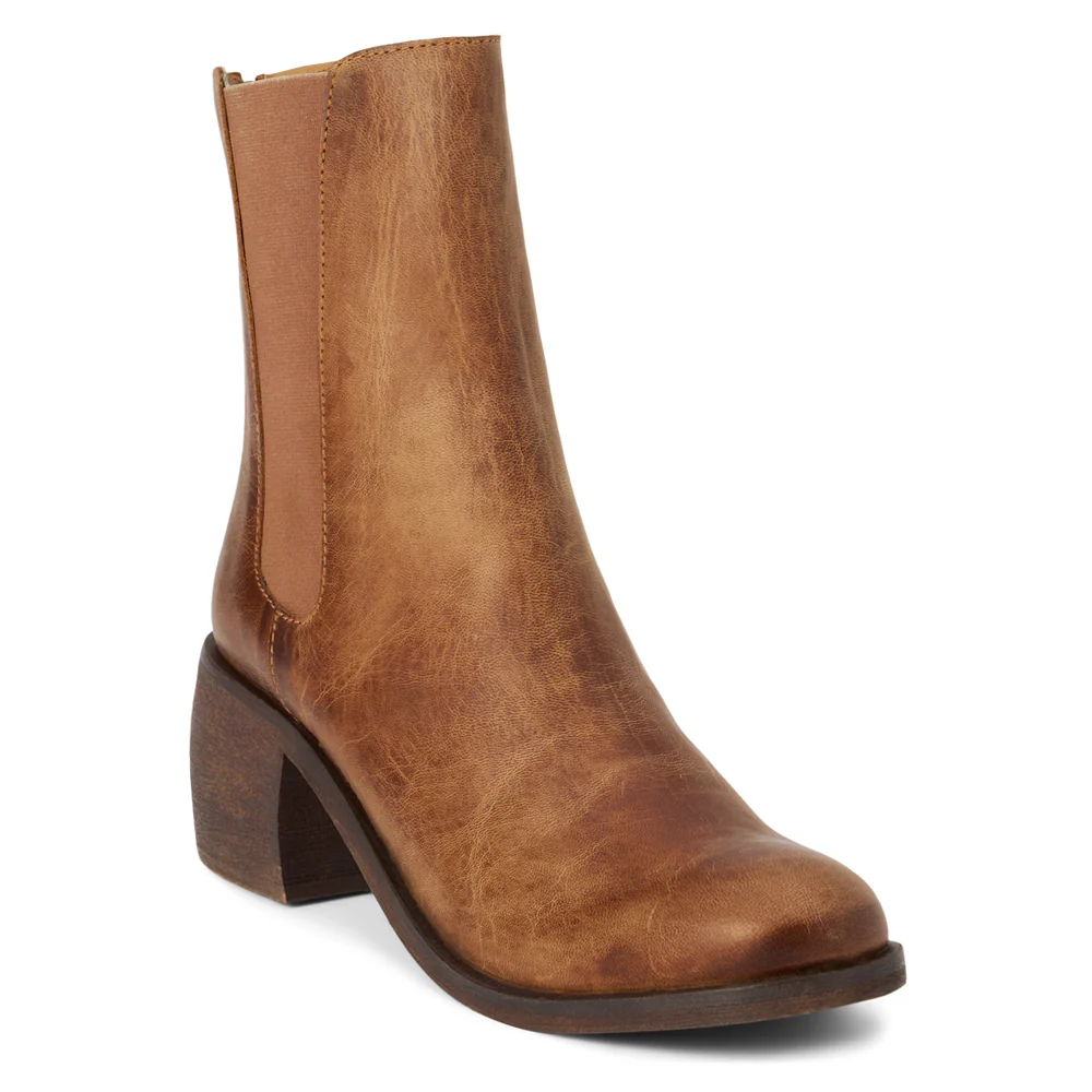 Campello Round Toe Zippered Chelsea Boots - Image 2