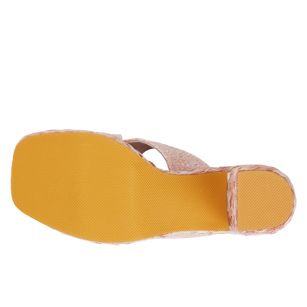 Caravan Block Heel Platform Espadrille Sandals - Image 5