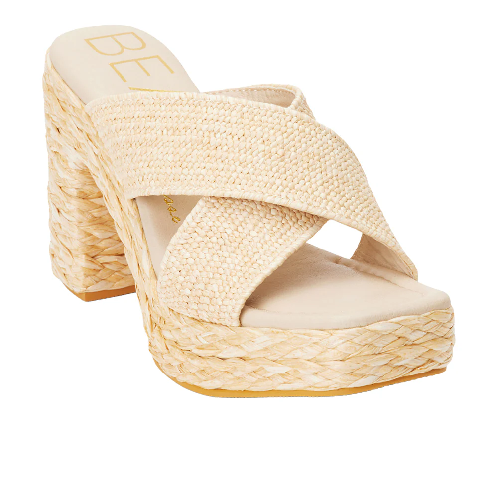 Caravan Block Heel Platform Espadrille Sandals - Image 2