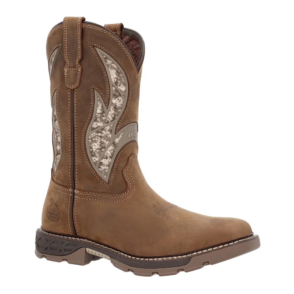 Carbo-Tec FLX Embroidered 11 Inch Slip Resistant Alloy Toe Work Boots - Image 2