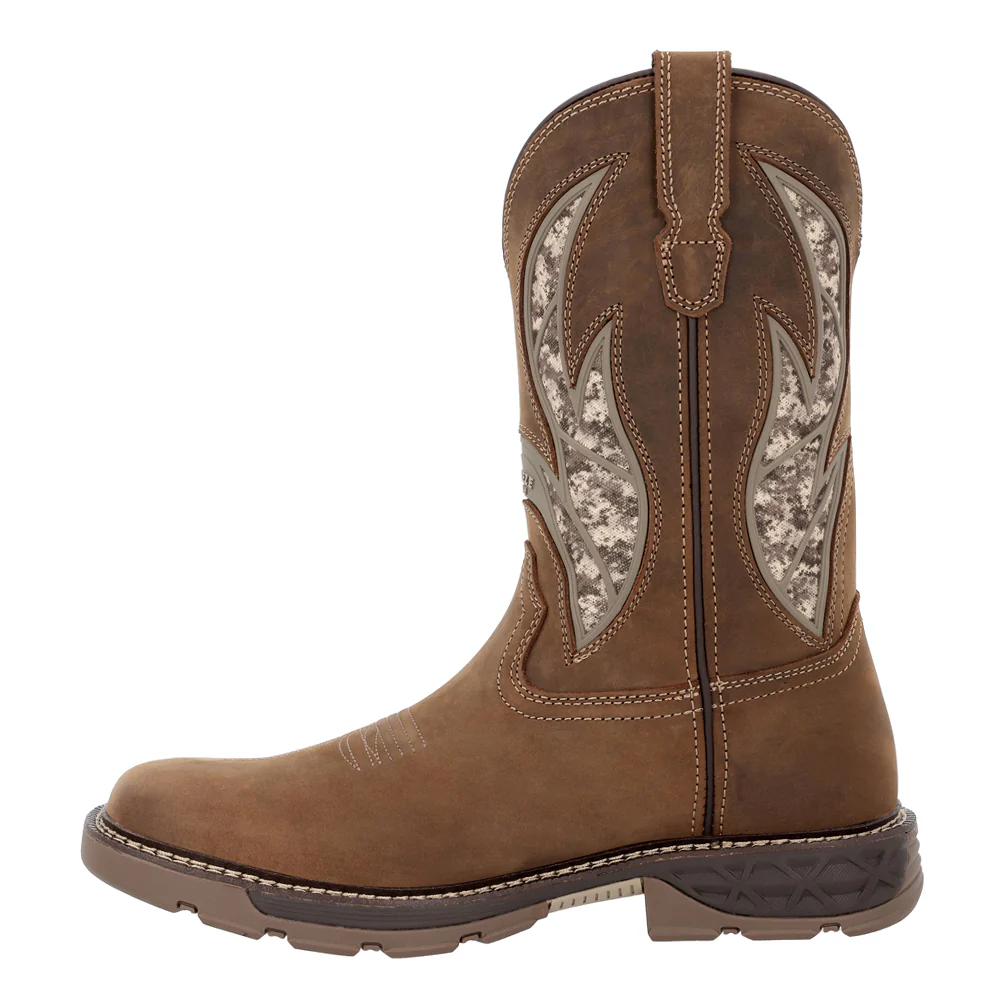 Carbo-Tec FLX Embroidered 11 Inch Slip Resistant Alloy Toe Work Boots - Image 3