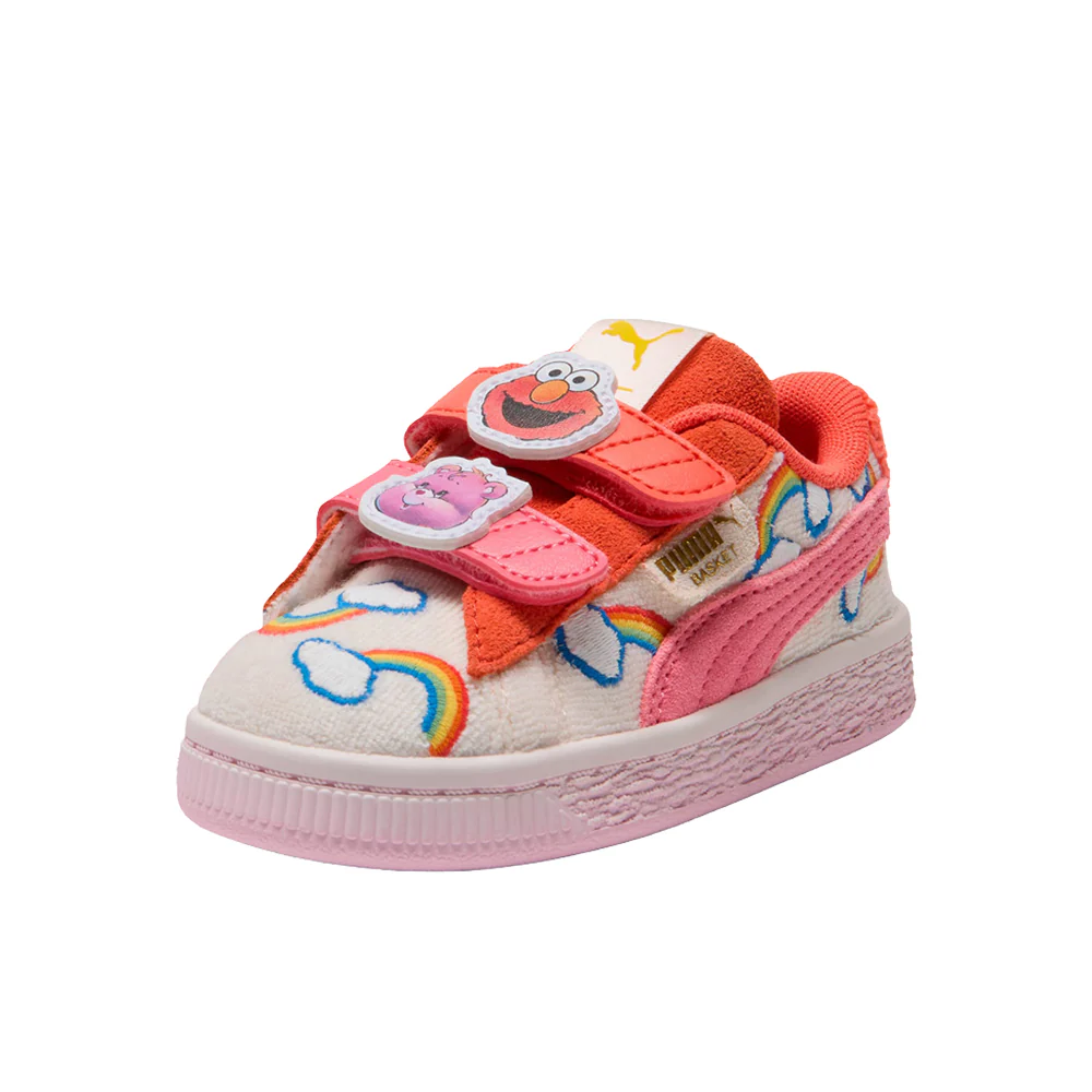 PUMA X CARE BEARS X SESAME STREET Basket Slip On Sneakers (Toddler) - Image 2
