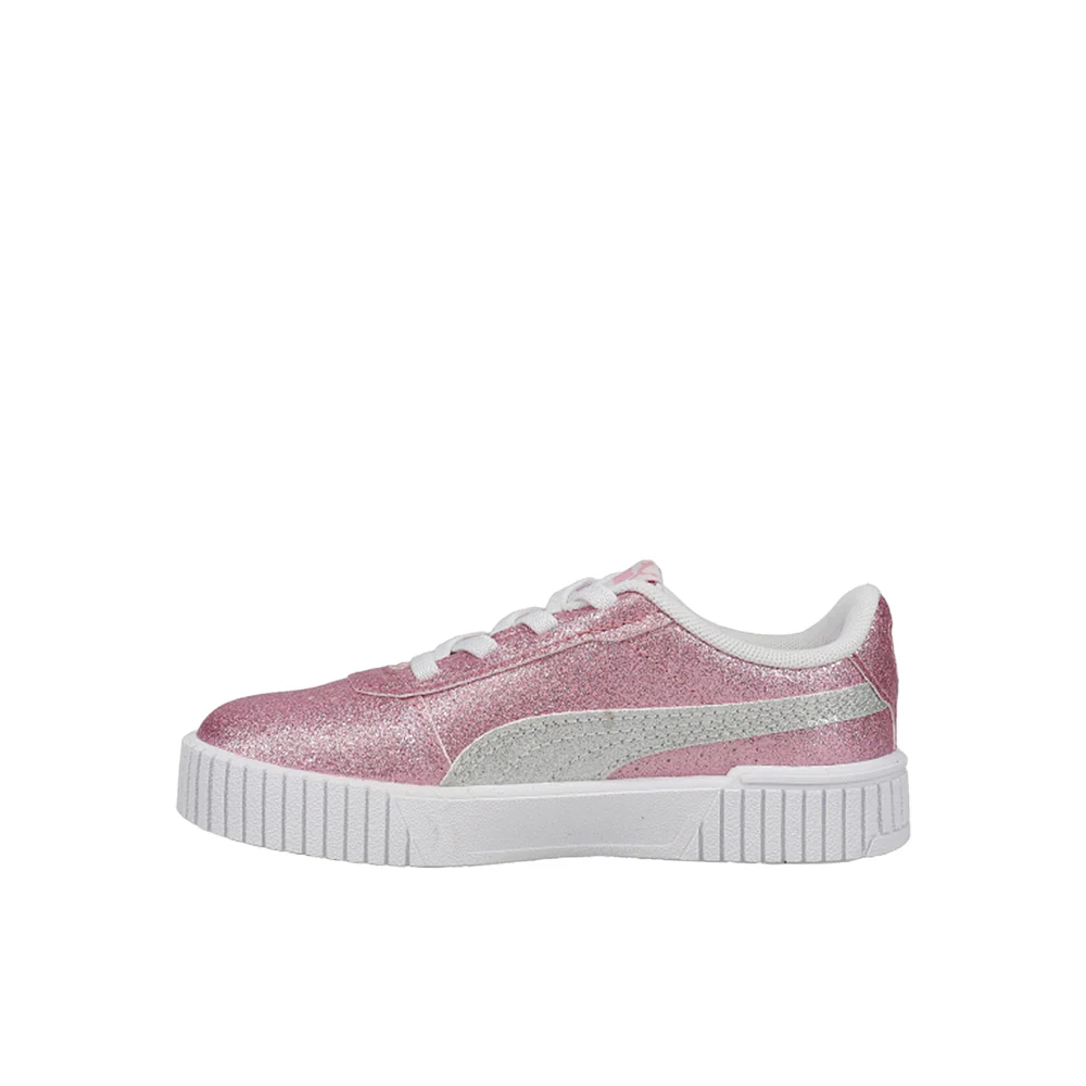 Carina 2.0 Glitter Lace Up Sneakers (Toddler) - Image 3