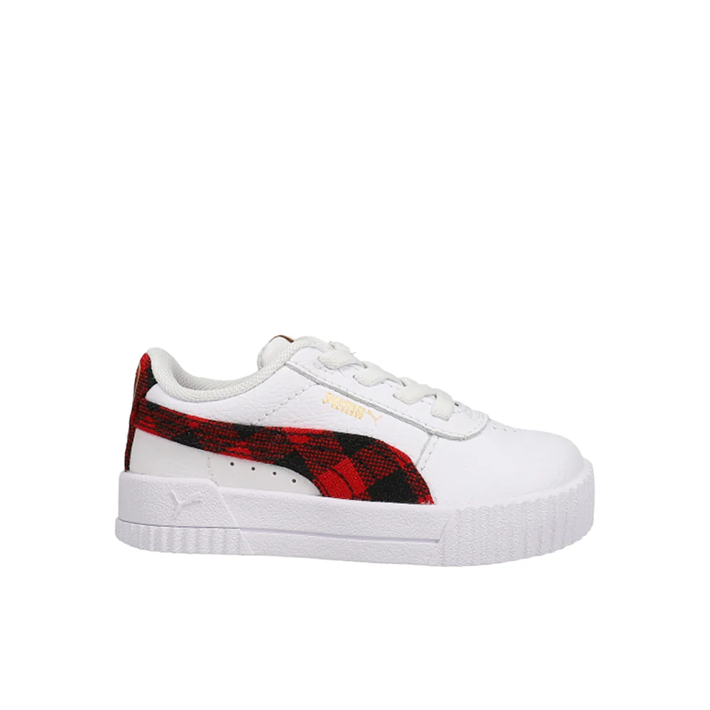 Carina Winter Plaid Slip On Sneakers (Toddler)