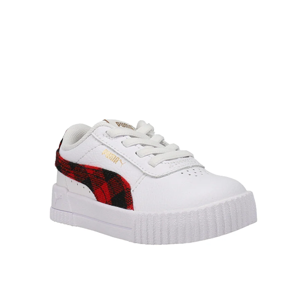 Carina Winter Plaid Slip On Sneakers (Toddler) - Image 2