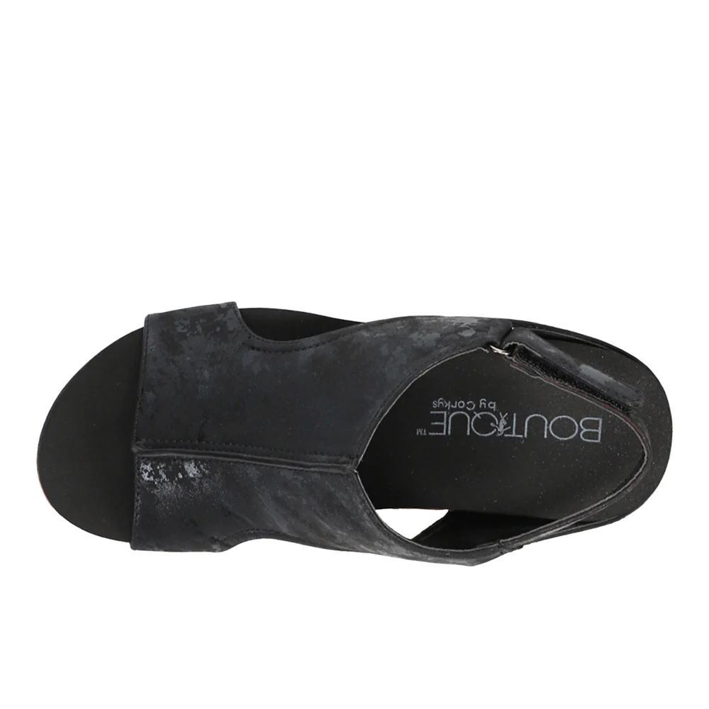 Carley Studded Wedge Slingback Sandals - Image 4