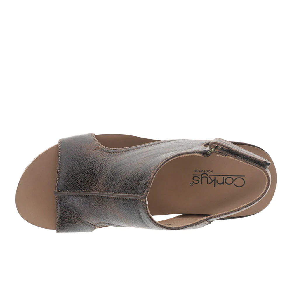 Carley Studded Wedge Slingback Sandals - Image 4