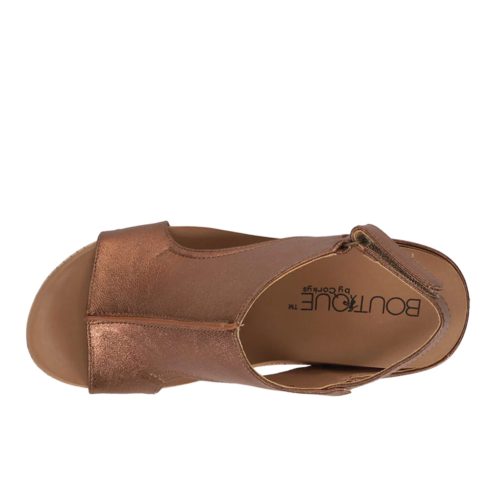 Carley Studded Wedge Slingback Sandals - Image 4