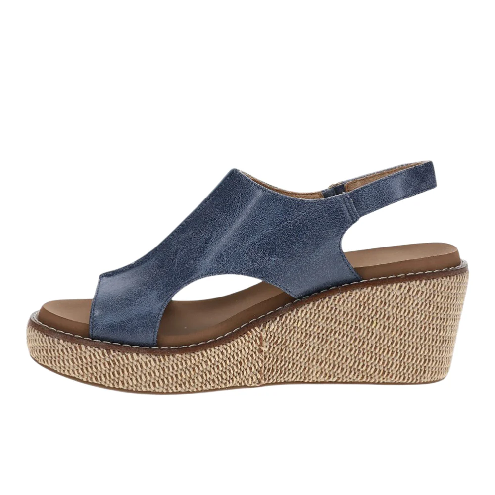 Carley Wedge Slingback Sandals - Image 3