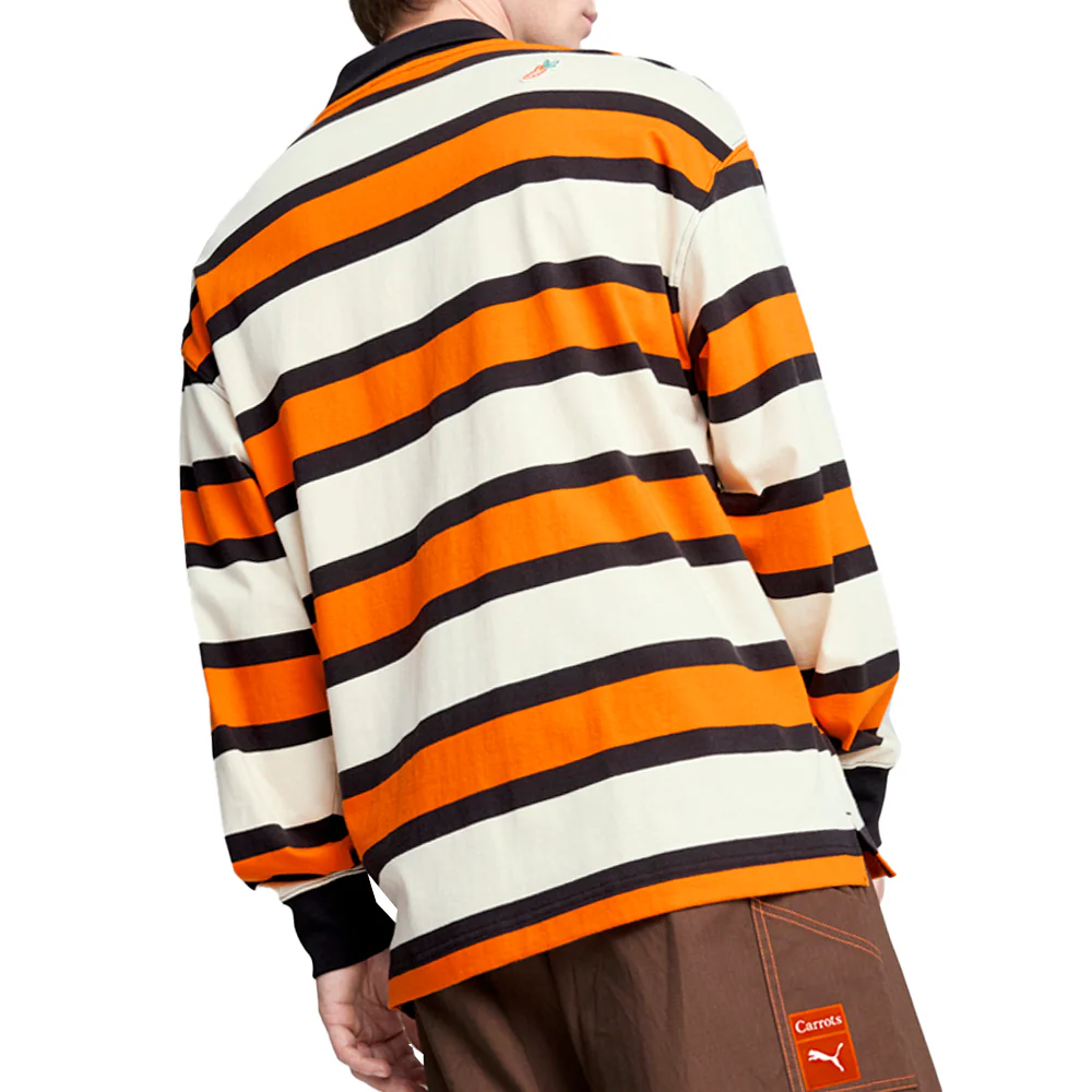 PUMA X CARROTS Collared Long Sleeve Pullover Shirt - Image 2