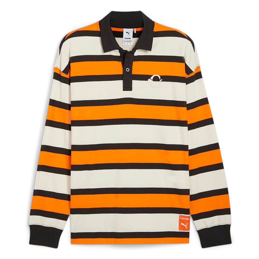 PUMA X CARROTS Collared Long Sleeve Pullover Shirt - Image 3