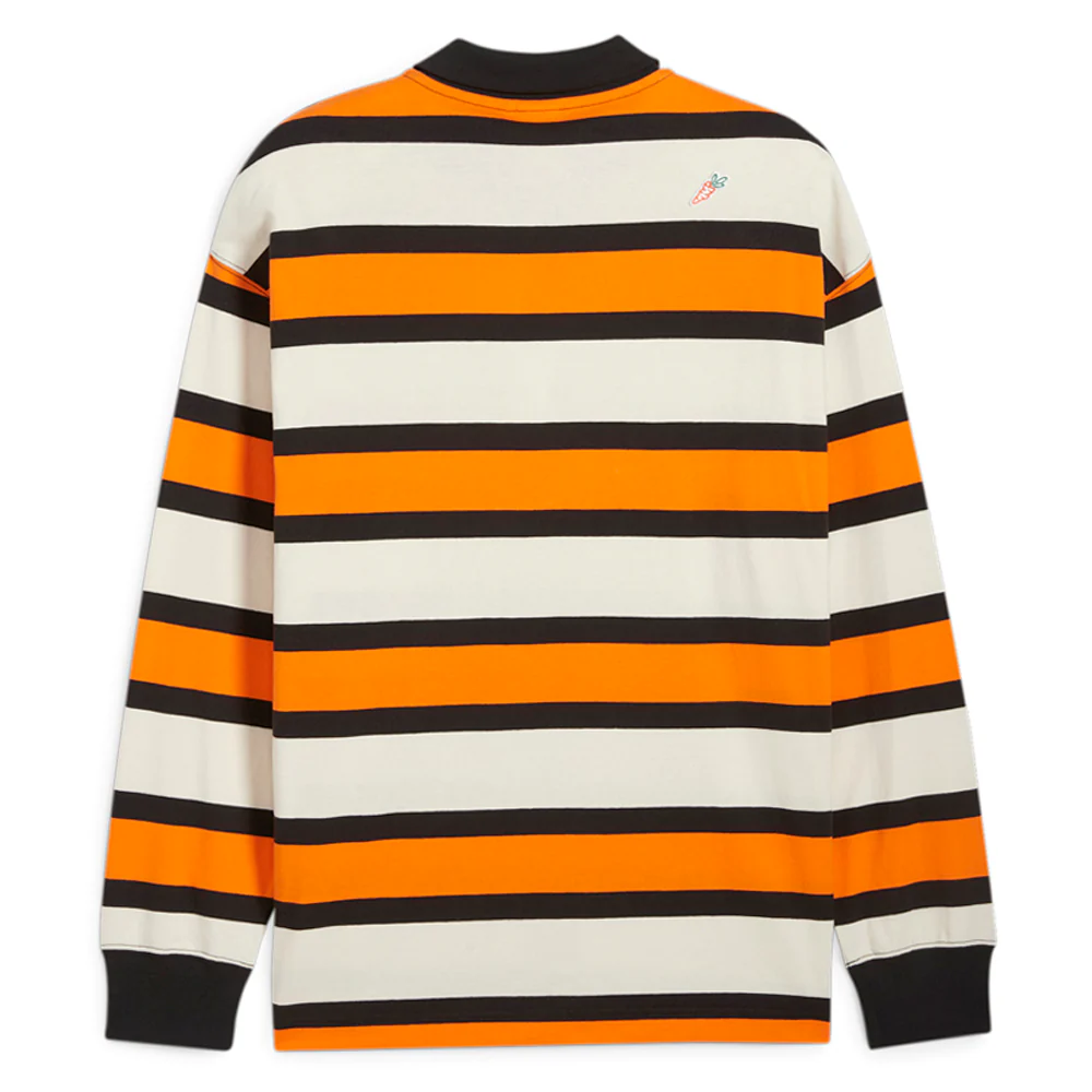 PUMA X CARROTS Collared Long Sleeve Pullover Shirt - Image 4