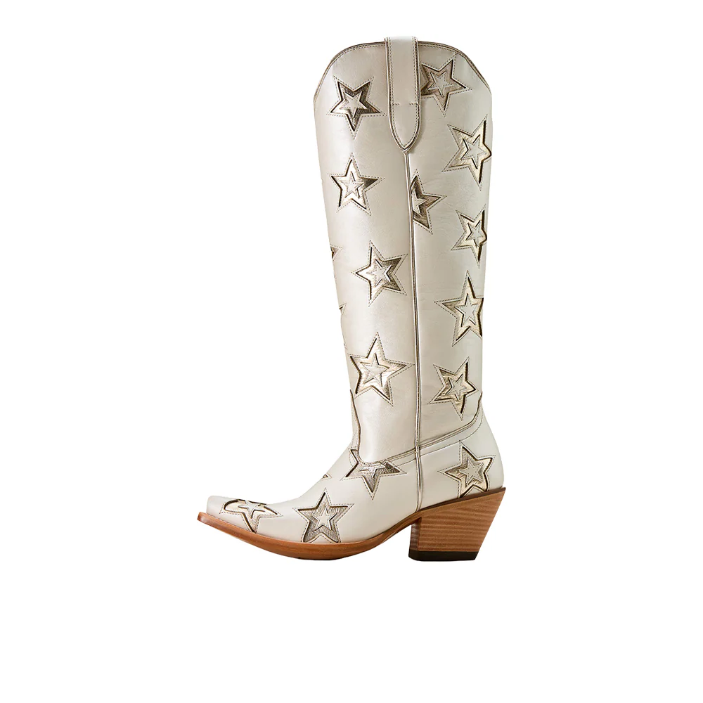 Casanova Star Snip Toe Pull On Cowboy Boots - Image 3