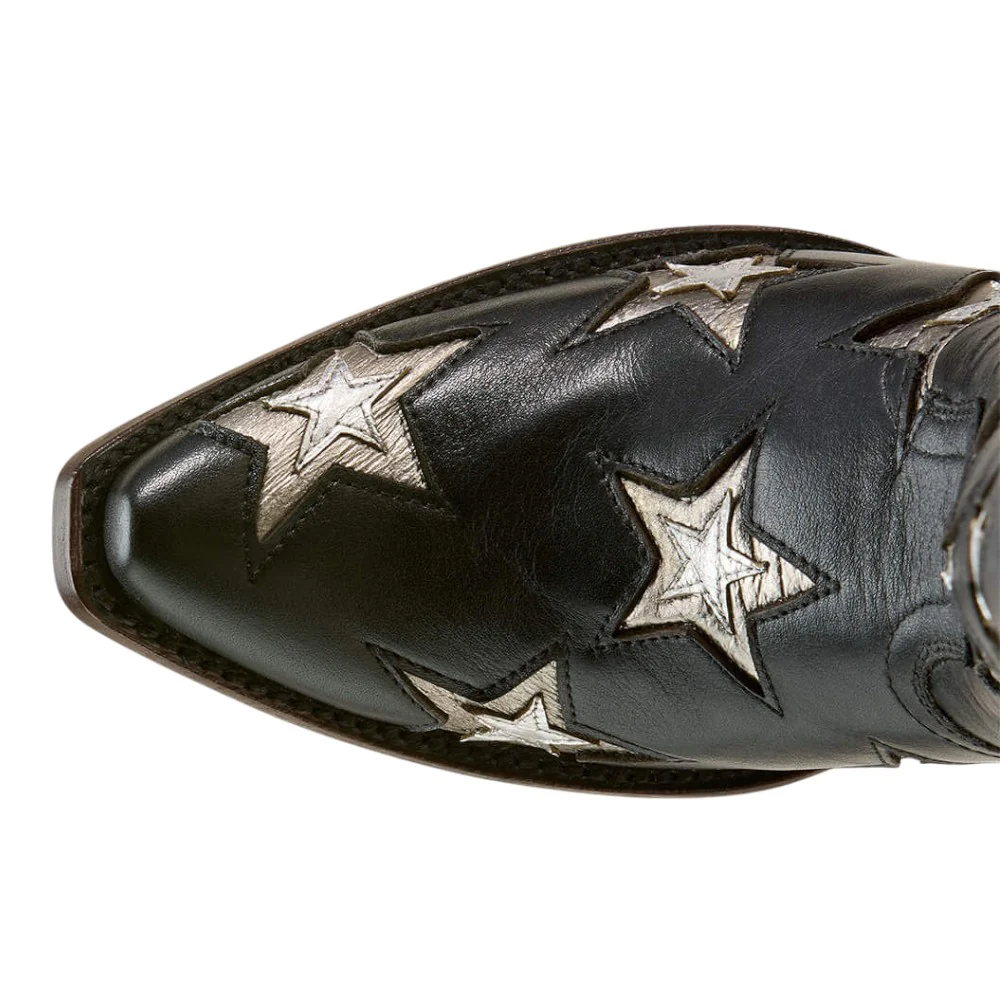 Casanova Star Snip Toe Pull On Cowboy Boots - Image 4
