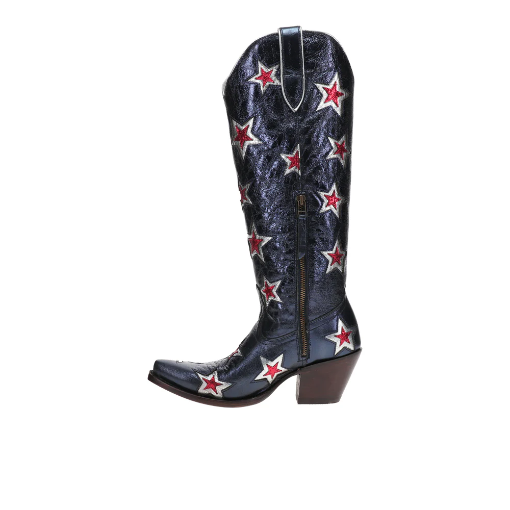 Casanova Star Western Snip Toe Cowboy Boots - Image 3