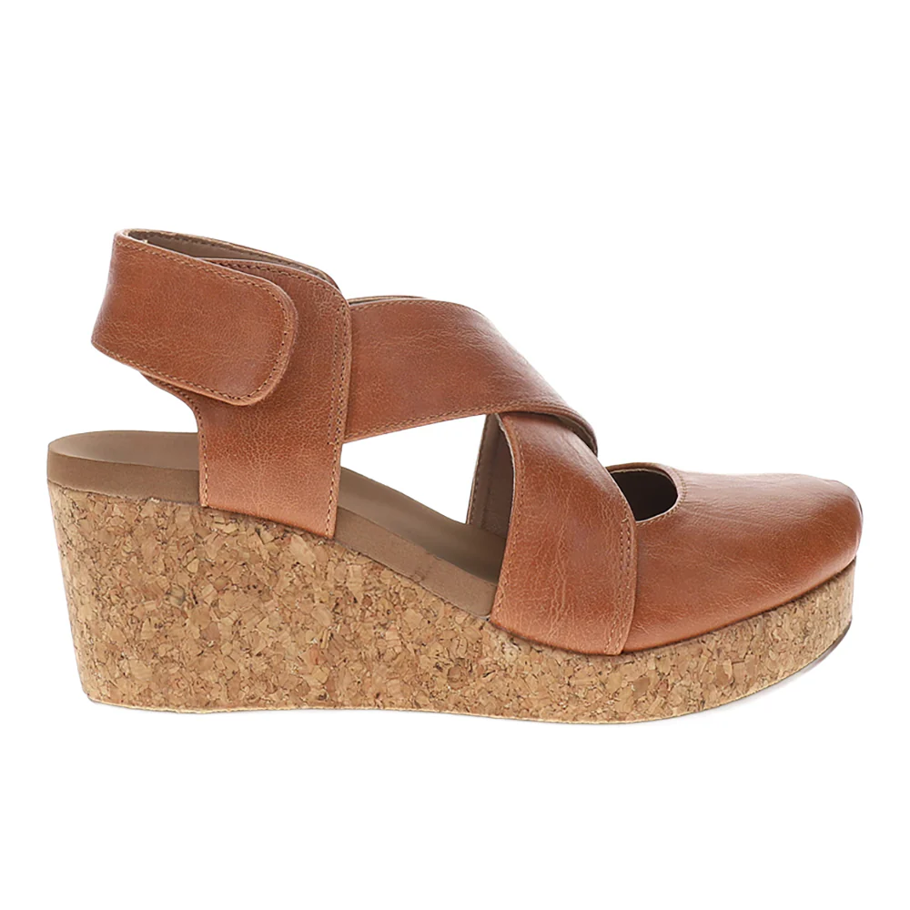 Case Closed Wedge Sandals