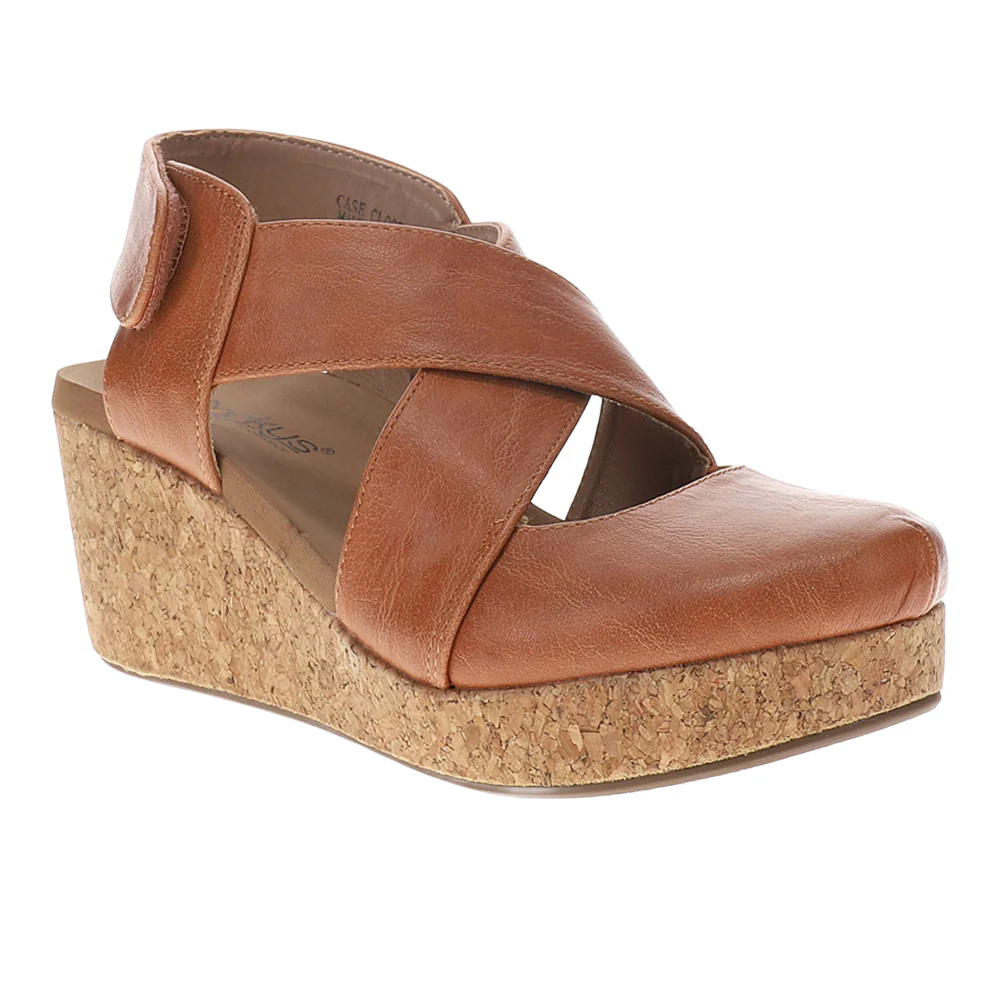 Case Closed Wedge Sandals - Image 2