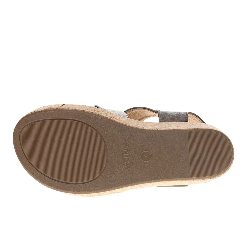 Case Closed Wedge Sandals - Image 5