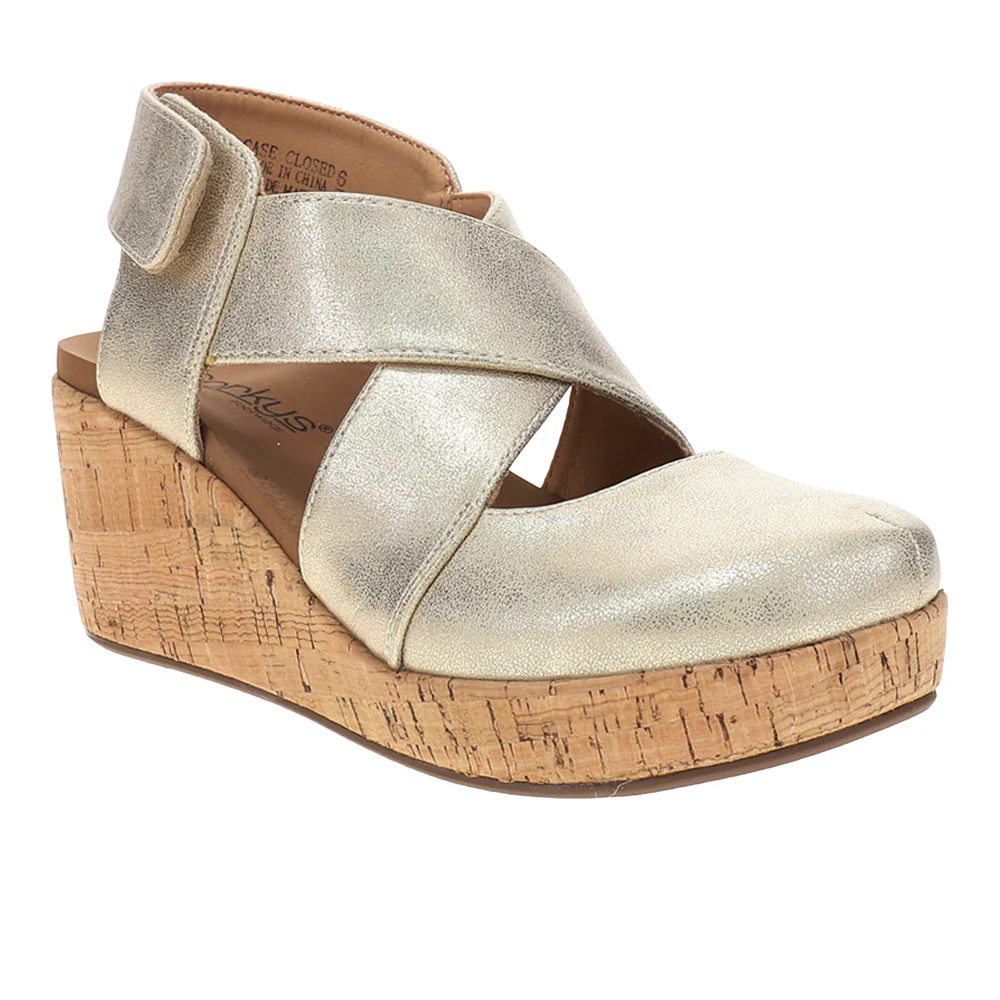 Case Closed Wedge Sandals - Image 2