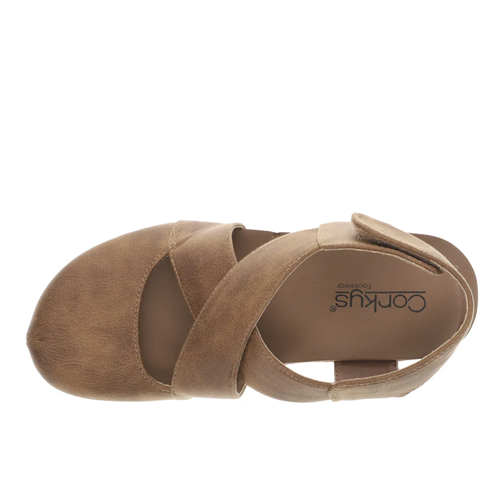 Case Closed Wedge Sandals - Image 4