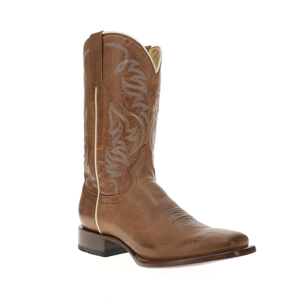 Cassidy Square Toe Pull On Cowboy Boots - Image 2
