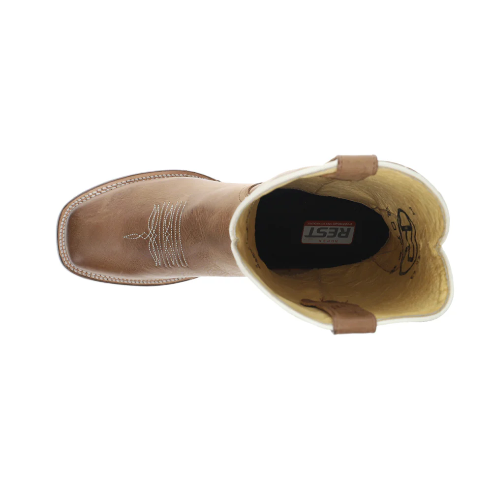 Cassidy Square Toe Pull On Cowboy Boots - Image 4