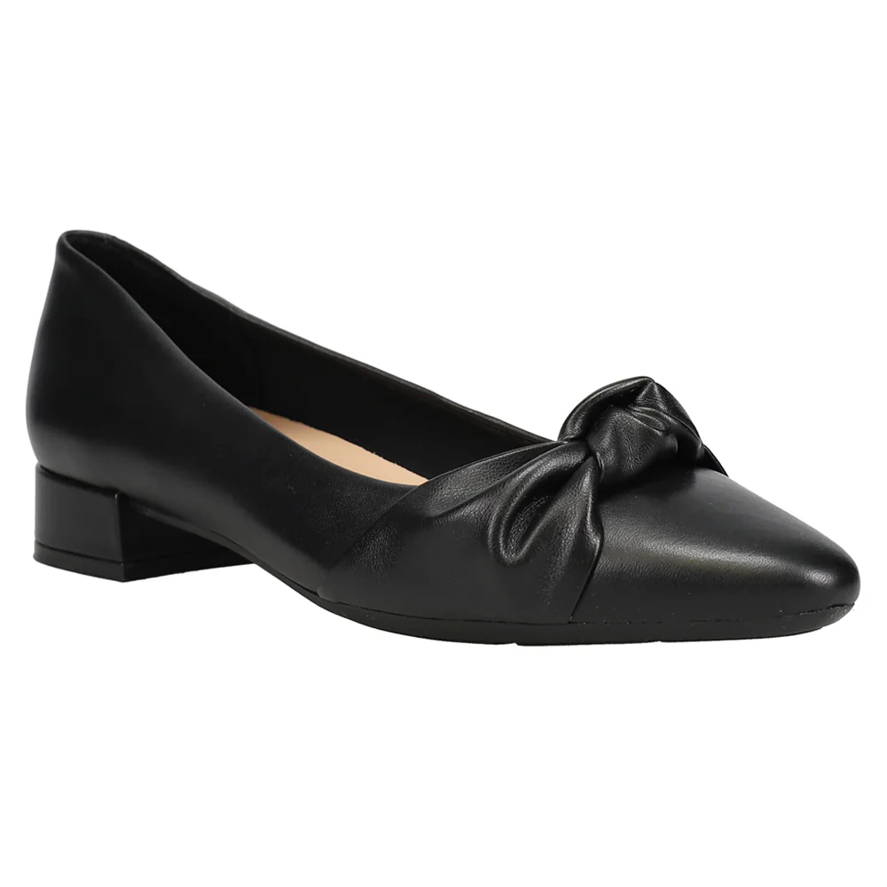 Caster Pointed Toe Block Heel Pumps - Image 2