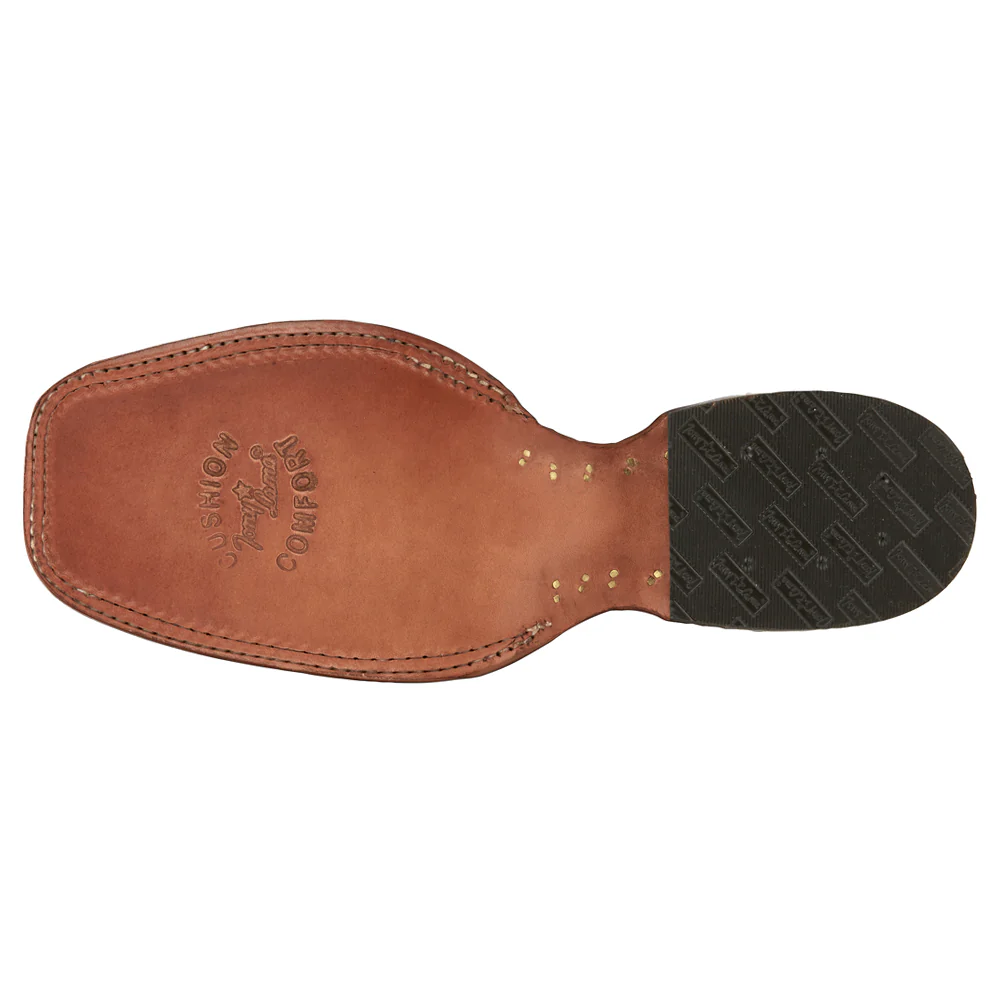 Castillo 11 Inch Full Quill Ostrich Square Toe Cowboy Boots - Image 5