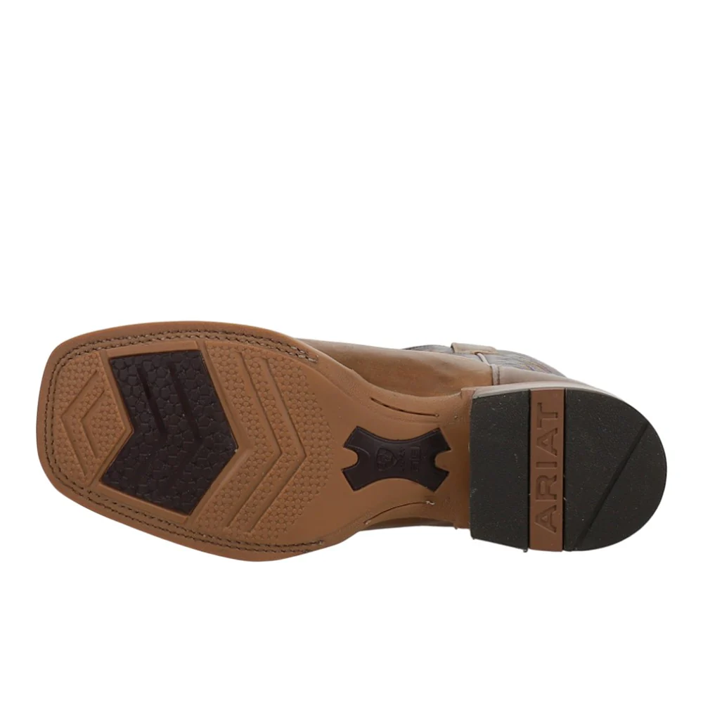 Cattle Call Embroidered Square Toe Pull On Cowboy Boots - Image 5