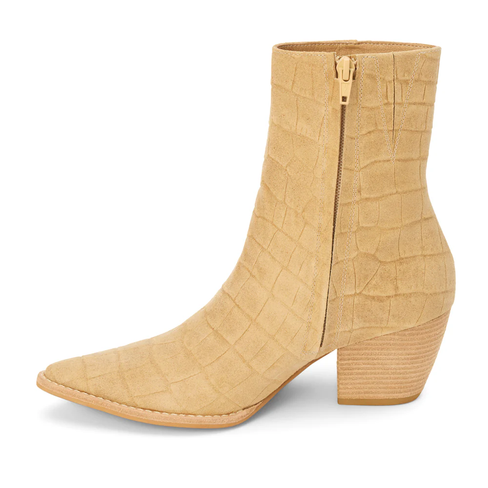 Caty Pointed Toe Zippered Booties - Image 3