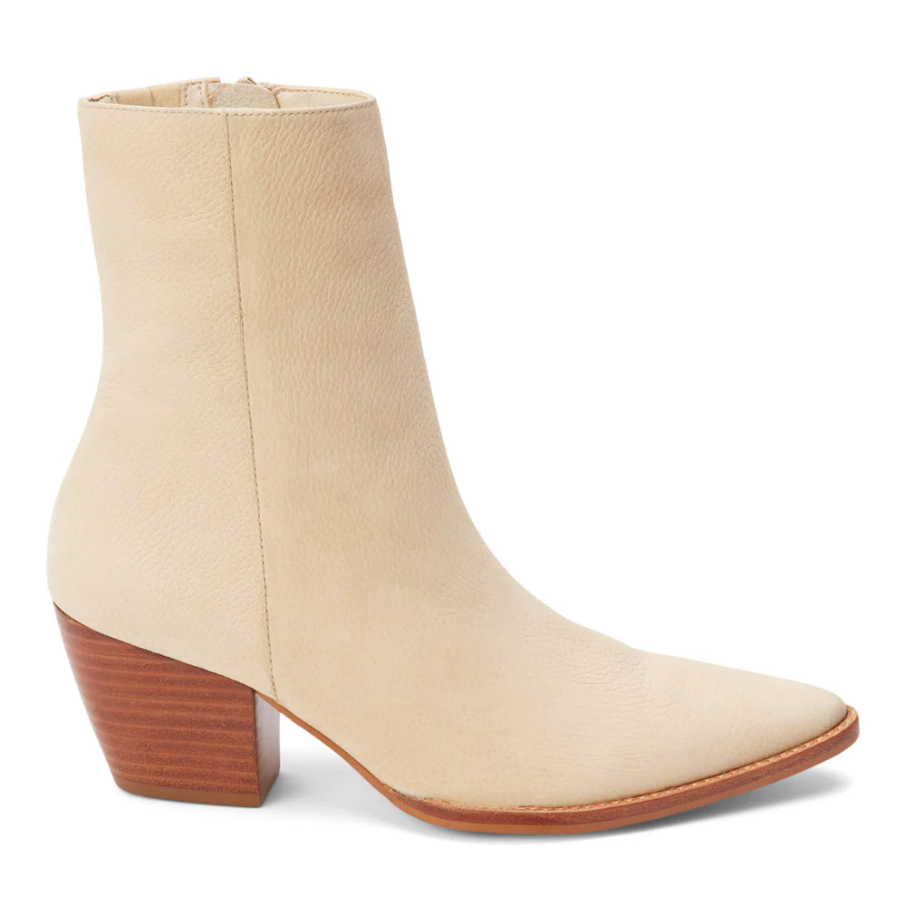 Caty Pointed Toe Zippered Booties