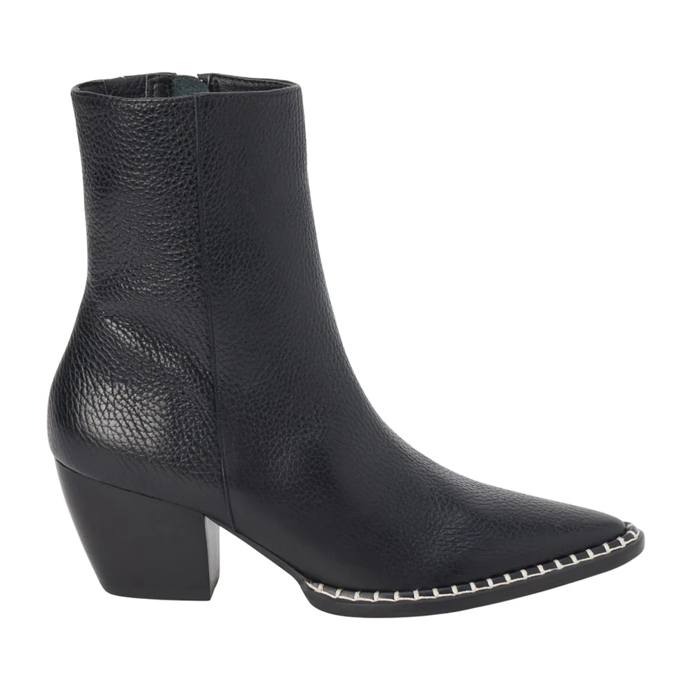 Caty Pointed Toe Zippered Booties